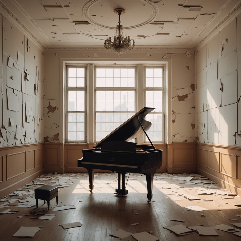 A poignant composition that resonates like distant footsteps in an abandoned manor. Each note reflects the solitude and echoes of memories long past, evoking a haunting sense of absence and loss.