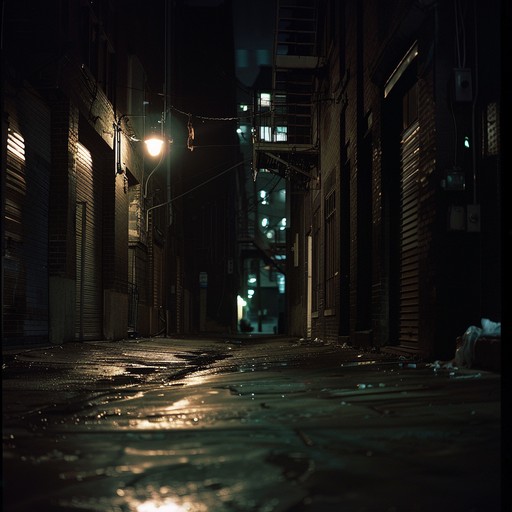 Captured in dimly lit urban alleys, this instrumental track combines the seductive allure of soul with the improvisational flair of jazz. With mellow saxophone leads and lush, rhythmic basslines, urban nightfall serenade sets the scene for introspective evening strolls through city streets, illuminated by the soft glow of streetlights.