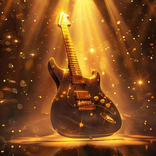 Dive into a radiant anthem filled with dazzling guitar solos and vigorous rhythms, capturing the essence of glam rock to motivate and enchant. Perfect for moments of self empowerment and celebration.