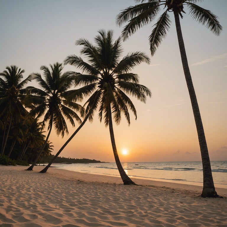 Imagine a soft, golden sunset over rio, where the sensual rhythms of bossa nova blend with the intimate chatter of a beachside café. A song that feels like a gentle caress, echoing the subtle waves and the soft rustle of palm leaves in the gentle breeze.