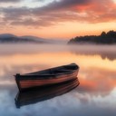 peaceful melody evokes serene morning lake