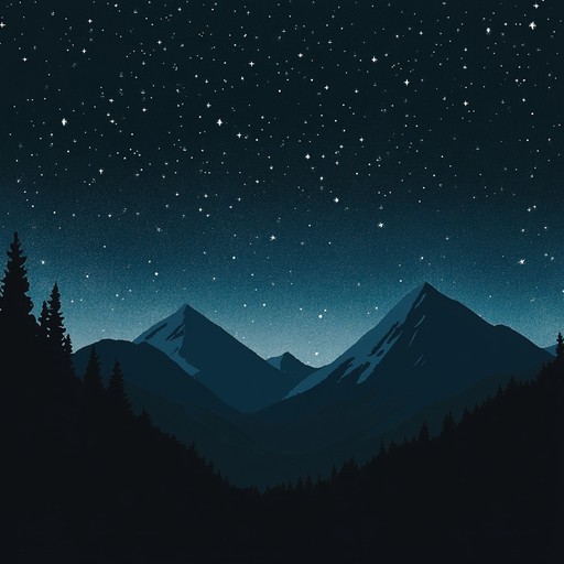 Embark on a nocturnal journey through the moonlit alps, blending ethereal tones with classic german schlager elements. Each synth note creates a serene, otherworldly atmosphere reminiscent of peaceful mountain nights and twinkling sky.