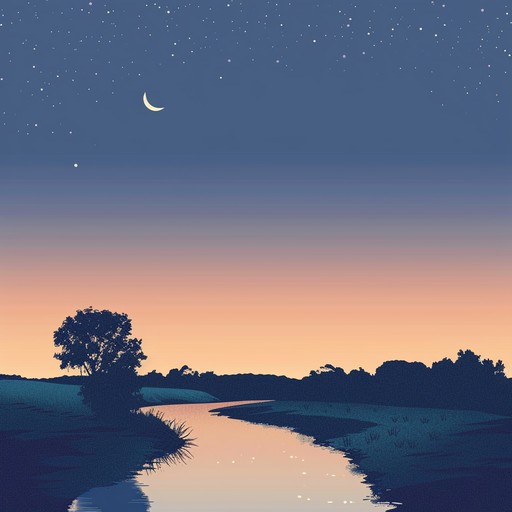 This piece captures the peaceful and enchanting atmosphere of a riverside at dusk. The gentle flow of melodies creates a serene and tranquil auditory landscape reminiscent of traditional music passed through generations.