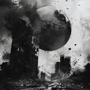 intense, heavy and chaotic dubstep track with a dark, sinister vibe