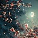 heartfelt melodies amidst blooming cherry blossoms' whispering serenity