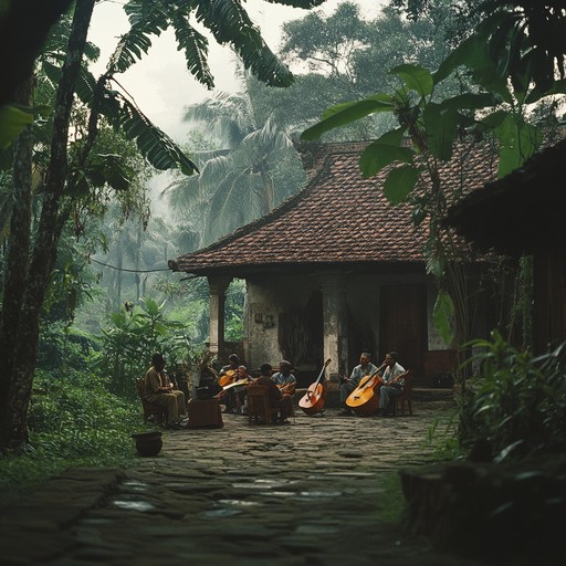 Immerse in ancestral memories through world music and emotional melodies, using soulful ethnic instrumentals to create a soothing and reflective soundscape that connects past and present.