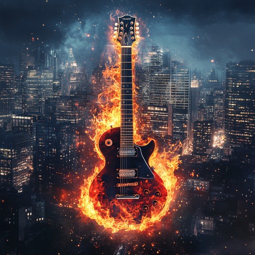 This instrumental track combines aggressive metal guitar riffs with groovy hip hop beats, featuring pounding drums, deep bass, and electrifying solos, delivering an energizing and dynamic soundscape that keeps listeners engaged and invigorated.