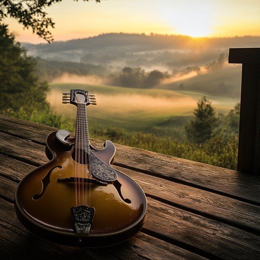 An instrumental piece that blends soulful melodies with traditional bluegrass rhythms, capturing the essence of heartfelt emotion and the spirit of the open countryside