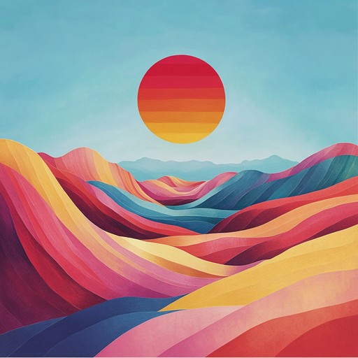 An uplifting instrumental journey blending classic psychedelic rock elements with modern production techniques, featuring swirling guitars, atmospheric synths, and driving rhythms to inspire optimism.