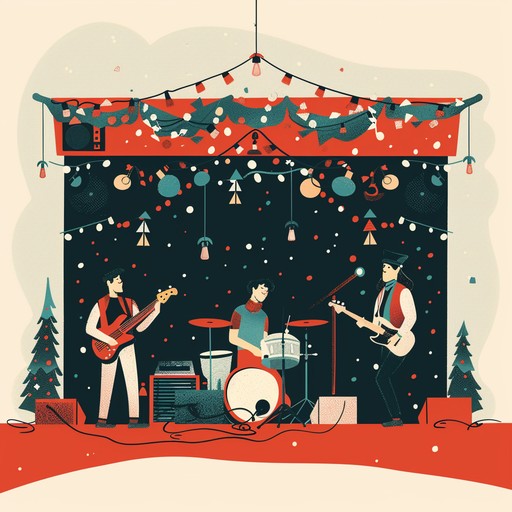 A high energy instrumental piece blending festive percussion and groovy basslines, creating an uplifting atmosphere perfect for celebrations. The vibrant and rhythmic guitar riffs, along with dynamic drumming, drive the track forward, making it a foot tapping, hand clapping delight.