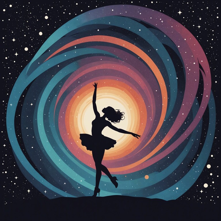 Imagine a waltz composed not in a grand ballroom, but across the expansive universe. This piece encapsulates the feel of dancing through starlit nebulas and cosmic winds, with each note echoing the whispers of celestial bodies. It's a trippy, otherworldly interpretation of the traditional three beat tempo of a waltz, crafted to draw the listener into a deep, introspective trance.