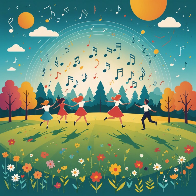 This tune offers a playful and vibrant melody played on a music box, tailored specifically for toddlers and younger children. It encourages physical activity and engagement through its spirited and lively tunes, aiding in both cognitive and motor development.