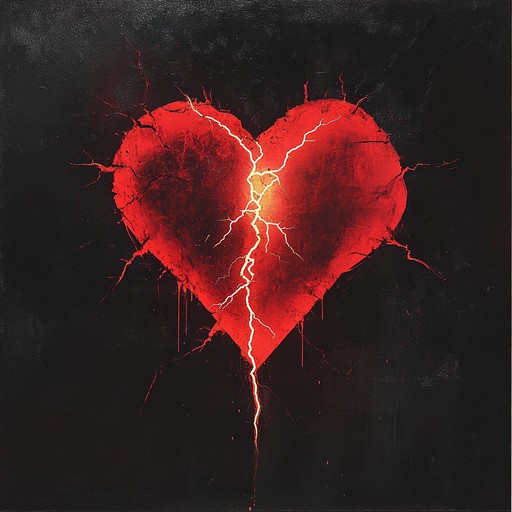 Experience the intensity of a powerful relationship through aggressive guitar riffs and heartfelt melodies in this emotionally charged rock ballad. It captures the stormy dynamics of love, transitioning from forceful to tender.