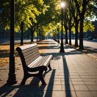 piano notes dance in urban solitude