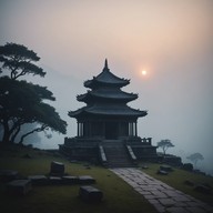 eerie sounds with asian influences