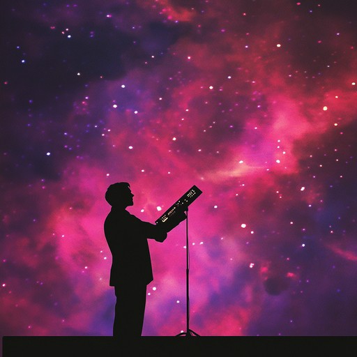 An entrancing instrumental opera that fuses hypnotic motifs with cosmic tones, guiding listeners through an enigmatic voyage across the stars and into inner consciousness