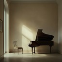 minimal instrumental melody evokes nostalgia with sparse piano notes.