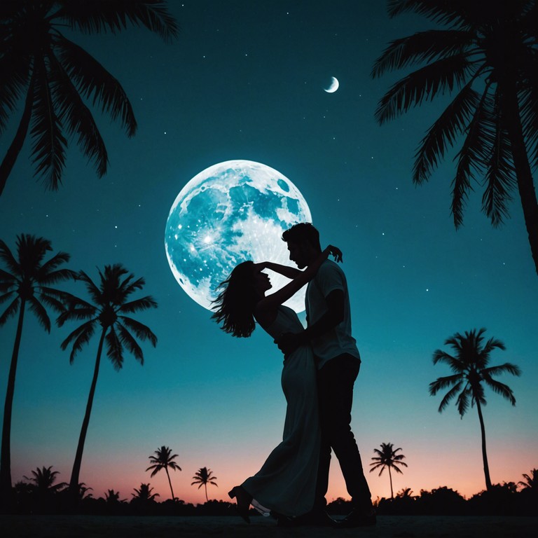 Set under an enchanting full moon, this bold mambo track combines traditional latin rhythms with a hint of mystery, creating an irresistible invitation to dance the night away. The lively beats and provocative melody line carry a sense of both allure and excitement, perfect for a nighttime fiesta or a passionate dance scene in a film.