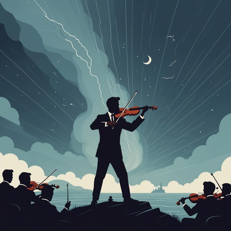 Imagine an orchestra under a storm's influence, where violins dominate with fierce intensity before surrendering to moments of serene beauty. This track blurs the lines between discord and harmony, showcasing a masterful control of mood swings unique to classical music.