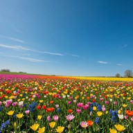 melodies mimic the blooming spring flowers.