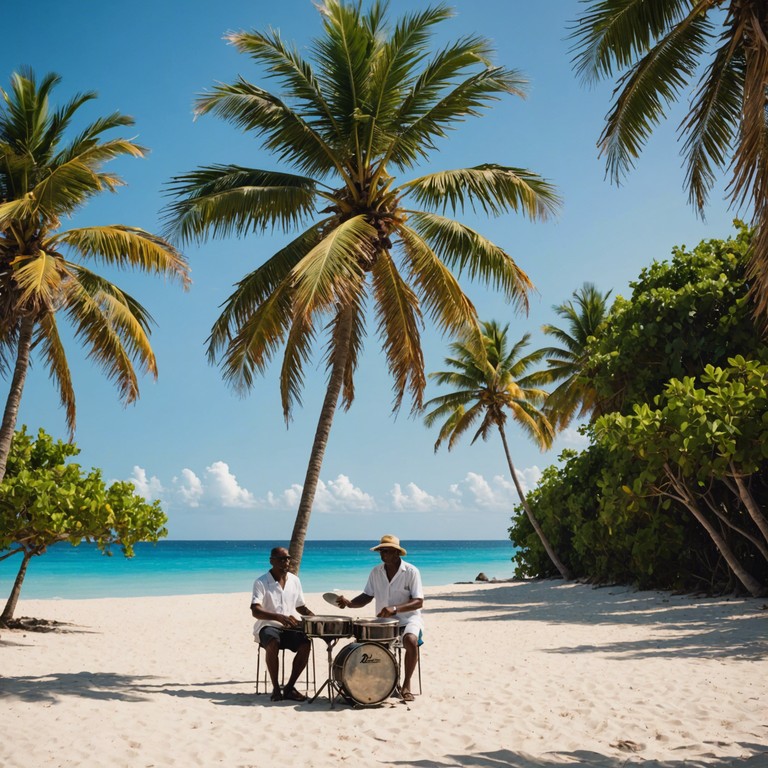 Explore further into the heart of vibrant caribbean festivals where every beat of the steelpan brings the crowd closer to a blissful state of freedom and celebration. The perfect backdrop for any fun and festive gathering.