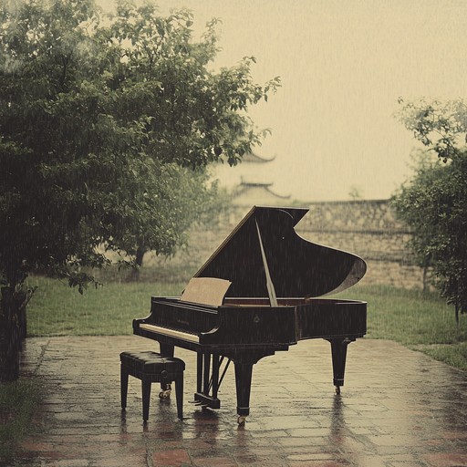 A poignant jingle featuring a gentle piano melody that captures the melancholy of a lonely summer rain. Perfect for evoking memories of lost love and the bittersweet feeling of nostalgia. The track slowly builds with subtle strings, adding emotional depth and a touch of sadness, creating a moving piece that lingers in the listener's heart