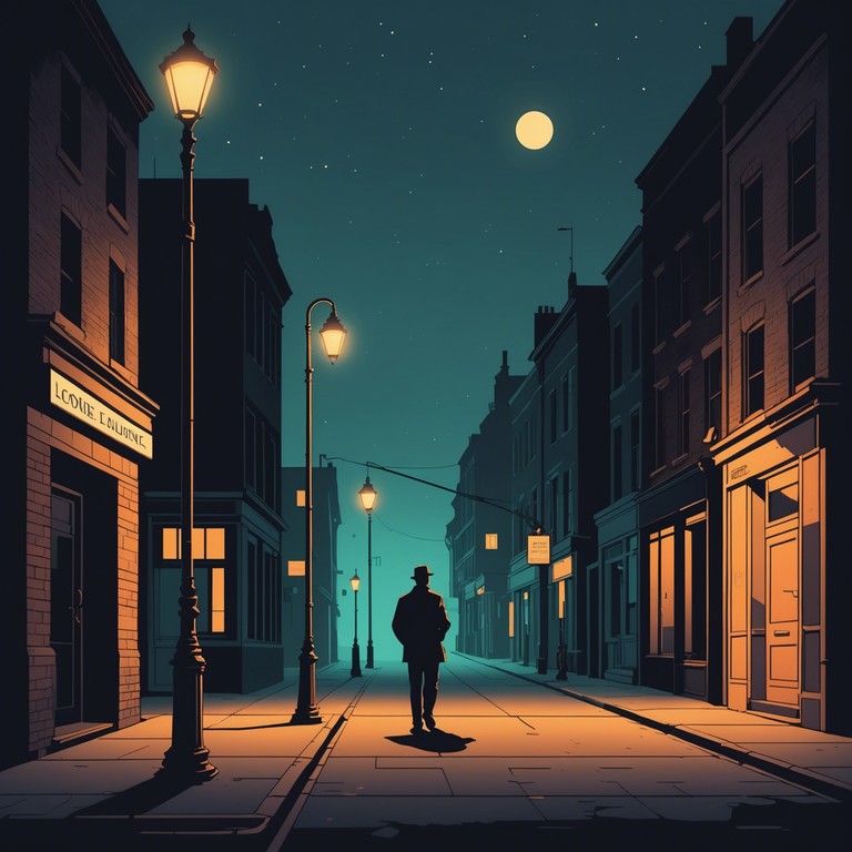 A soulful, jazz infused track capturing the essence of wandering alone through dimly lit, rainy streets at night. The lonely wails of a saxophone echo the solitude and introspection of the city's quiet moments, blending jazz with a tinge of soul to express a deep sense of longing and solitude.