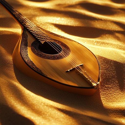 An evocative instrumental journey featuring the oud, blending traditional middle eastern tones with a sensual rhythm that captures the enchanting essence of the desert. The music flows like shifting sands, resonating with mystery and intimacy.