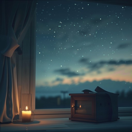 This instrumental nursery rhyme features a tranquil and soothing melody played on a music box, perfect for bedtime. The soft and gentle tones create a calming atmosphere, imagining a peaceful night filled with twinkling stars. It's designed to bring comfort and prepare children for a restful night's sleep.