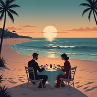 enticing rhythms, intimate seaside dance