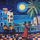 elegant, vibrant rumba with sophisticated melodic arrangements