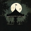 an ominous tune mixing childlike melodies with eerie undertones.