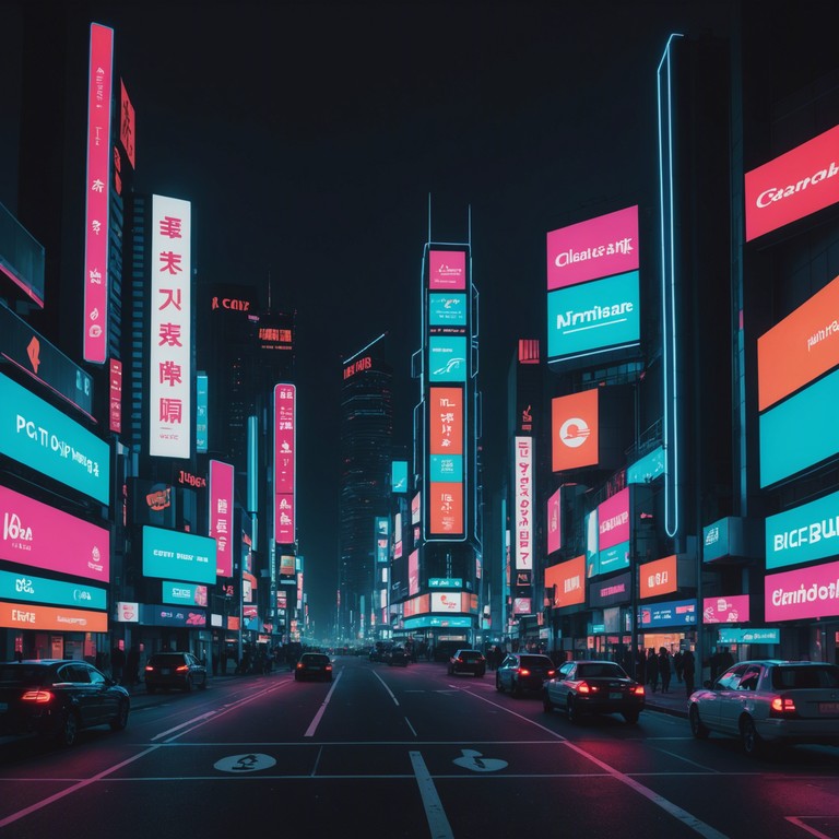 This track explores a richly textured dystopian soundscape, where passion meets technology, creating an immersive experience. Reflective synths blend with deep bass lines, envisioning a journey through a neon lit urban expanse that reveals the heart of a cybernetic metropolis filled with longing and futuristic allure.
