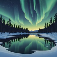 harmonies flow over icy martian visions