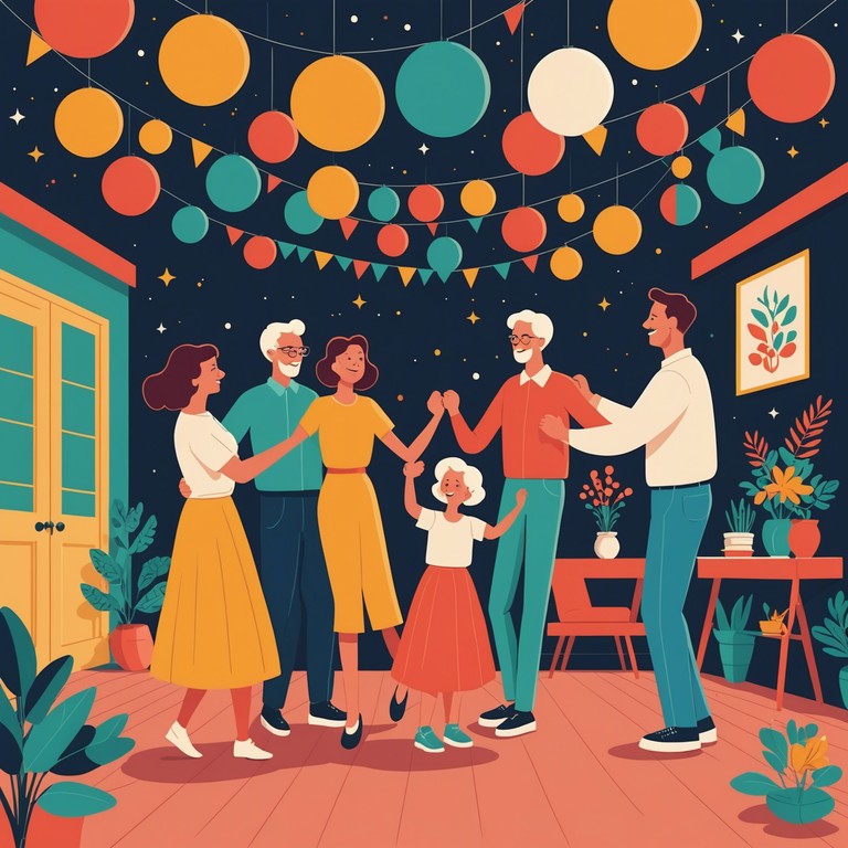 Imagine a big family reunion where everyone from kids to grandparents dances to an exuberant polka tune. The accordion leads this cheerful dance, fostering a warm atmosphere that strengthens bonds and ignites smiles.