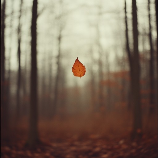 A sorrowful flute melody that echoes the quiet lament of autumn leaves, falling one by one. Light orchestral strings provide an evocative backdrop, creating an atmosphere of deep emotional reflection and nostalgia. This piece embodies the gentle, yet profound sense of loss and the passage of time experienced during the transition from autumn to winter