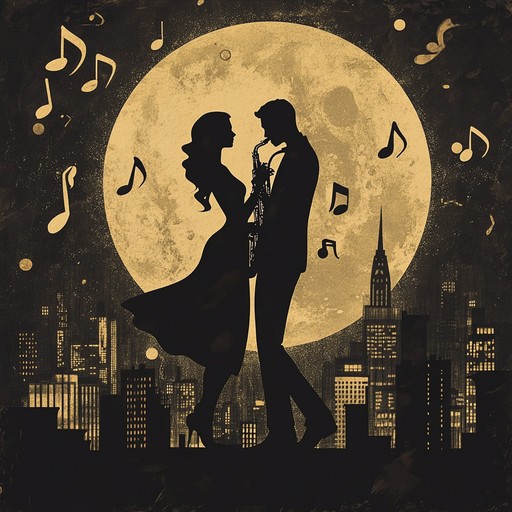 An instrumental track blending groovy basslines and soulful rhythms to create a romantic atmosphere perfect for a midnight rendezvous. Funky guitar riffs accompany mellow saxophone solos, evoking a sense of intimacy and passion on the dance floor.