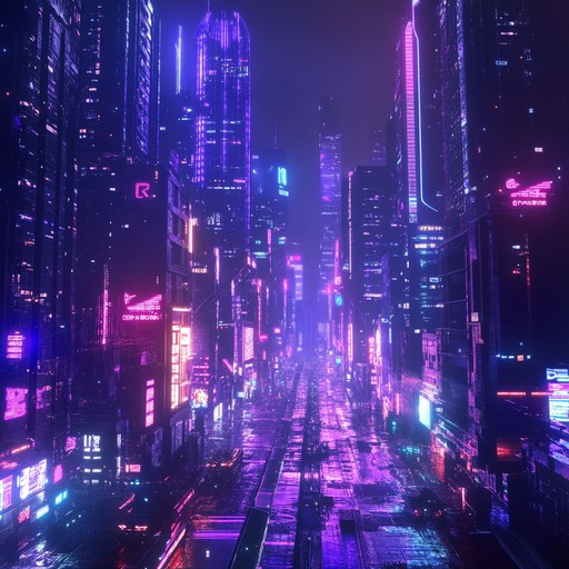 Featuring dynamic synths and driving beats, creating an energetic, vibrant sound perfect for bustling city scenes or intense dance sessions. This track mixes bright tones and nostalgic synthwave elements for a truly electrifying experience.