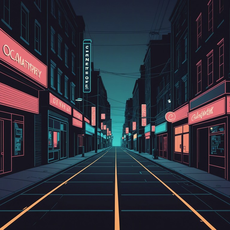 This track embodies the raw energy and edginess of 70s urban night scenes, crafted around deep, gritty guitar sounds that transport the listener to the bustling cityscape after dark. The composition is infused with elements of suspense and the unseen dangers of the city, perfectly encapsulating the mood with its heavy bass lines and suspenseful pacing