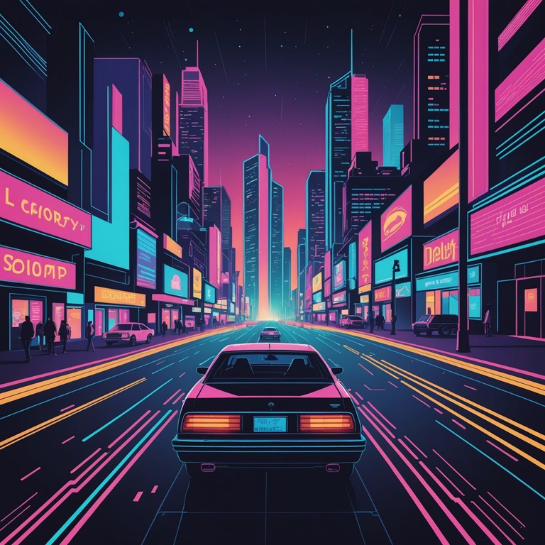 This track marries the relentless energy of dance music with the raw edge of rock, infused with futuristic vibes creating a vibrant soundtrack for a neon lit night out. Synths construct an immersive soundscape, making listeners feel as if they are journeying through a cybernetic cityscape.