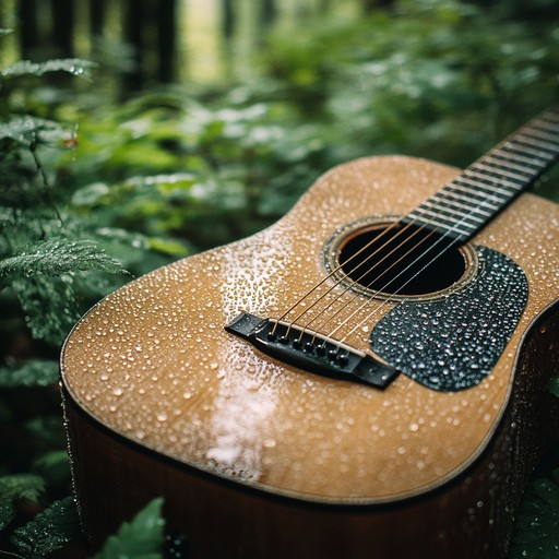 Imagine sitting under a tall oak, the gentle breeze caressing your face as soft guitar melodies blend with the sounds of nature around you, providing a peaceful escape.