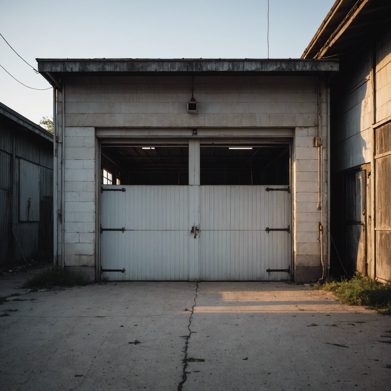 The composition employs minimalistic but sharp tones of an electric guitar to complement the naturally reverb heavy ambiance of a garage, bringing myths and eerie tales to life through sound. Haunting and sparse, the track serves as the perfect backdrop to a night of storytelling or suspenseful exploration in a city's forgotten corners.