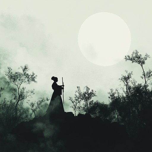 Embark on an eerie instrumental journey as ethereal erhu melodies weave through mist shrouded ancient forests. This haunting composition awakens spirits of bygone eras, resonating with whispers of forgotten traditions and ancestral memories. The soulful strains of the erhu evoke nostalgia and mystery, guiding listeners through a soundscape where past and present converge in spectral harmony.