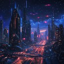 an instrumental dive into futuristic beats and urban soundscapes