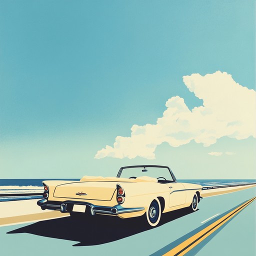 Imagine cruising down sunny coastal highways with the wind in your hair and a smile on your face. This track features sparkling guitar melodies, upbeat rhythms, and a carefree energy that's sure to lift your spirits and make you want to hit the open road.