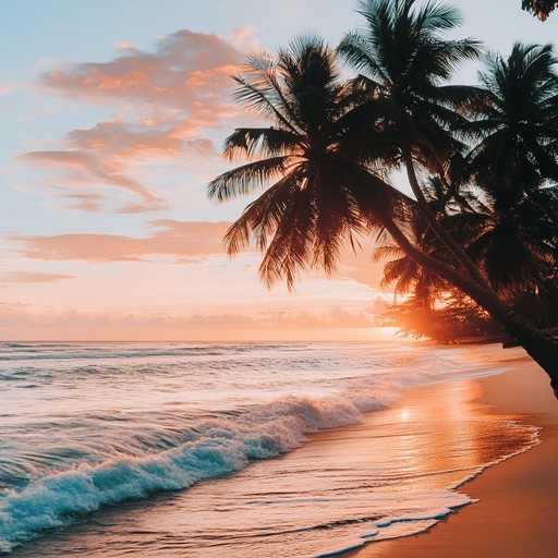 A tranquil instrumental salsa piece that captures the gentle sway of palm trees under a serene tropical sky, blending smooth rhythms with soothing melodies.