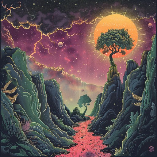 A mind-expanding journey through the cosmos, propelled by heavy bass lines, echoing percussion, and swirling delay-drenched melodies. This instrumental dub reggae odyssey creates a trance-like atmosphere, transporting the listener to otherworldly realms.