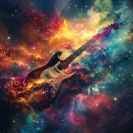 An electric guitar takes center stage in this ambient infused psychedelic piece, leading listeners through a dreamy and nostalgic journey across cosmic soundscapes of yearning.