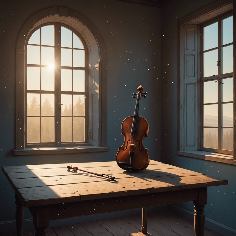 In this instrumental track, the listener is taken on a poignant journey through time and emotion, guided by the haunting melody of a solo violin. The arrangement builds to include a full orchestral background, encapsulating feelings of loss, remembrance, and the beauty of days gone by