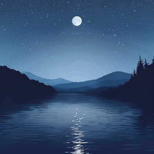 A peaceful instrumental embodying the tranquility of a moonlit summer night, featuring tender piano melodies that soothe the mind and spirit, creating an ambiance of relaxation and dreamlike serenity.